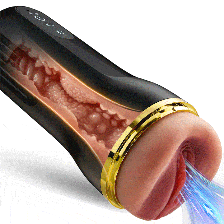 AlluriaToy - The Captain 10 Vibrating Sucking Deep Throat Male Stroker